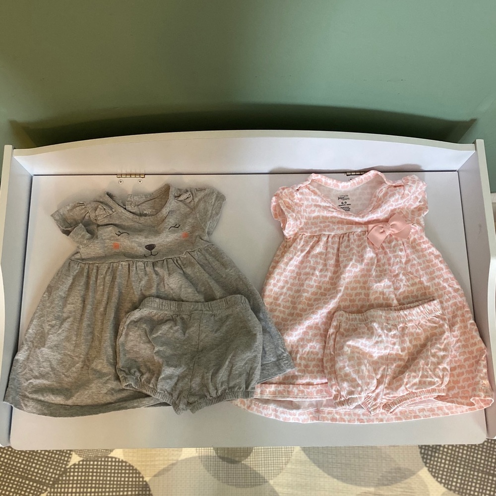 Simple joys by Carter’s baby girls dresses